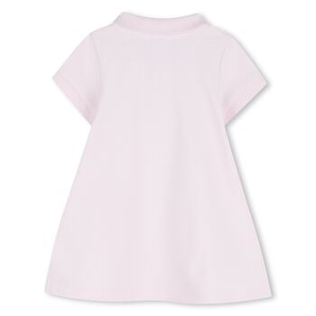 Baby Girls Pink Logo Polo Dress