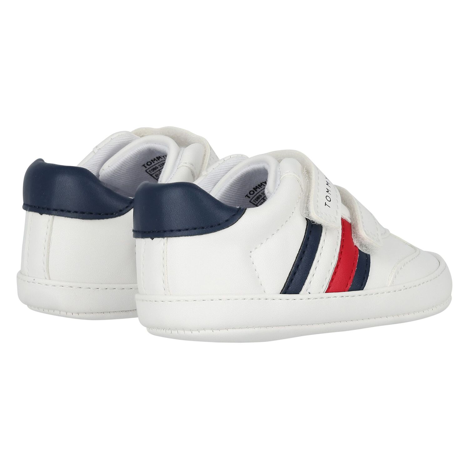 Baby Boys White Pre Walker Shoes, 1, hi-res image number null