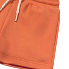 Younger Boys Orange Cotton Jersey Shorts, 6, hi-res