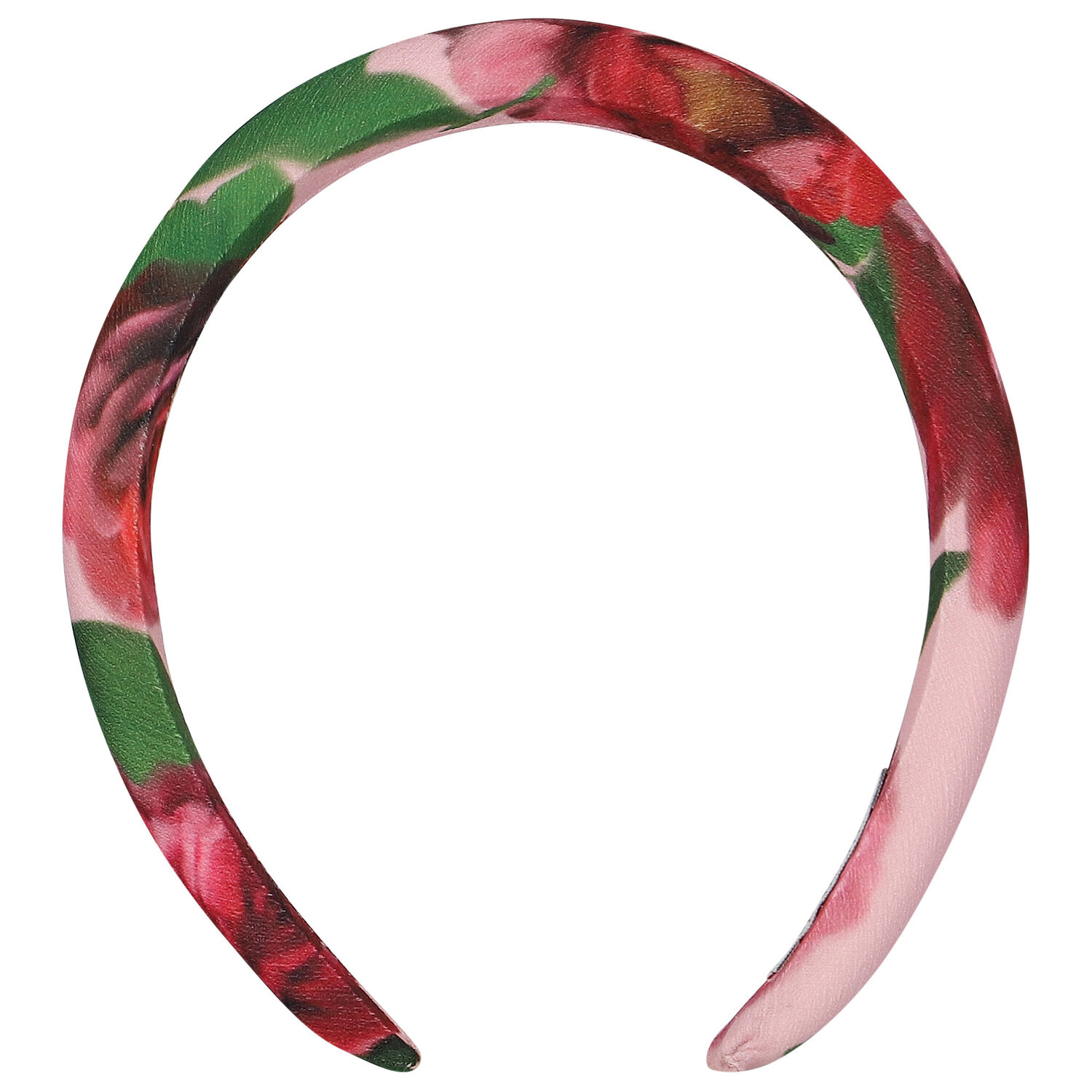 Girls Pink Floral Headband, 1, hi-res image number null