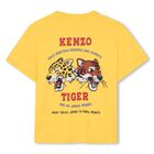 Boys Yellow Tiger & Friend Logo T-Shirt, 1, hi-res