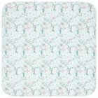 بطانية بنات بطبعة الزهور باللون الأزرق, 1, hi-res