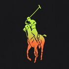 تيشيرت بالشعار باللون الأسود للأولاد, 1, hi-res