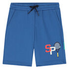 Boys Navy & Blue 3 Piece Tracksuit Set, 1, hi-res