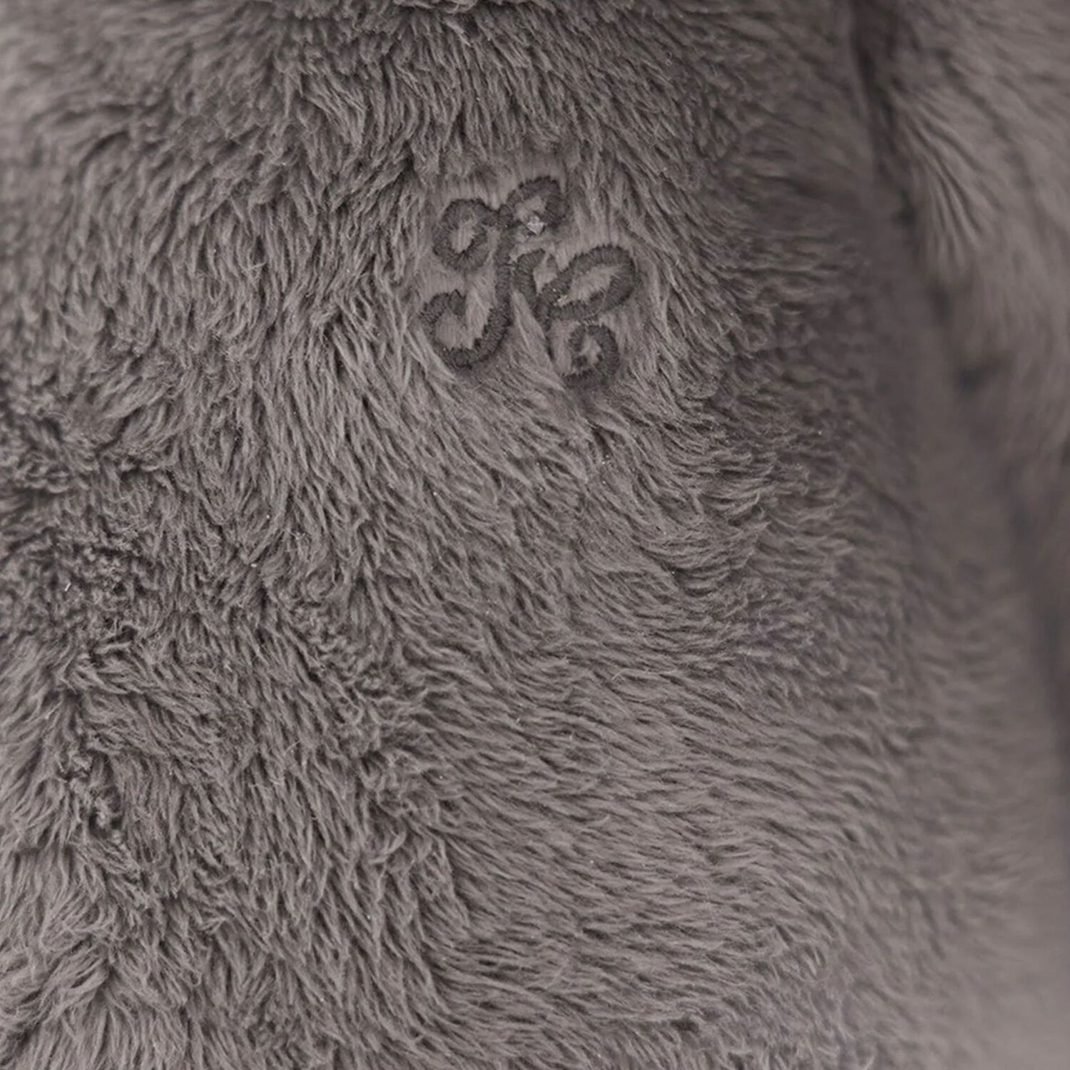 لعبة أرنب بالشعار باللون الرمادي (25 سم), 1, hi-res