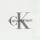 توب اولاد باكمام طويله بالشعار باللون الابيض , 1, hi-res