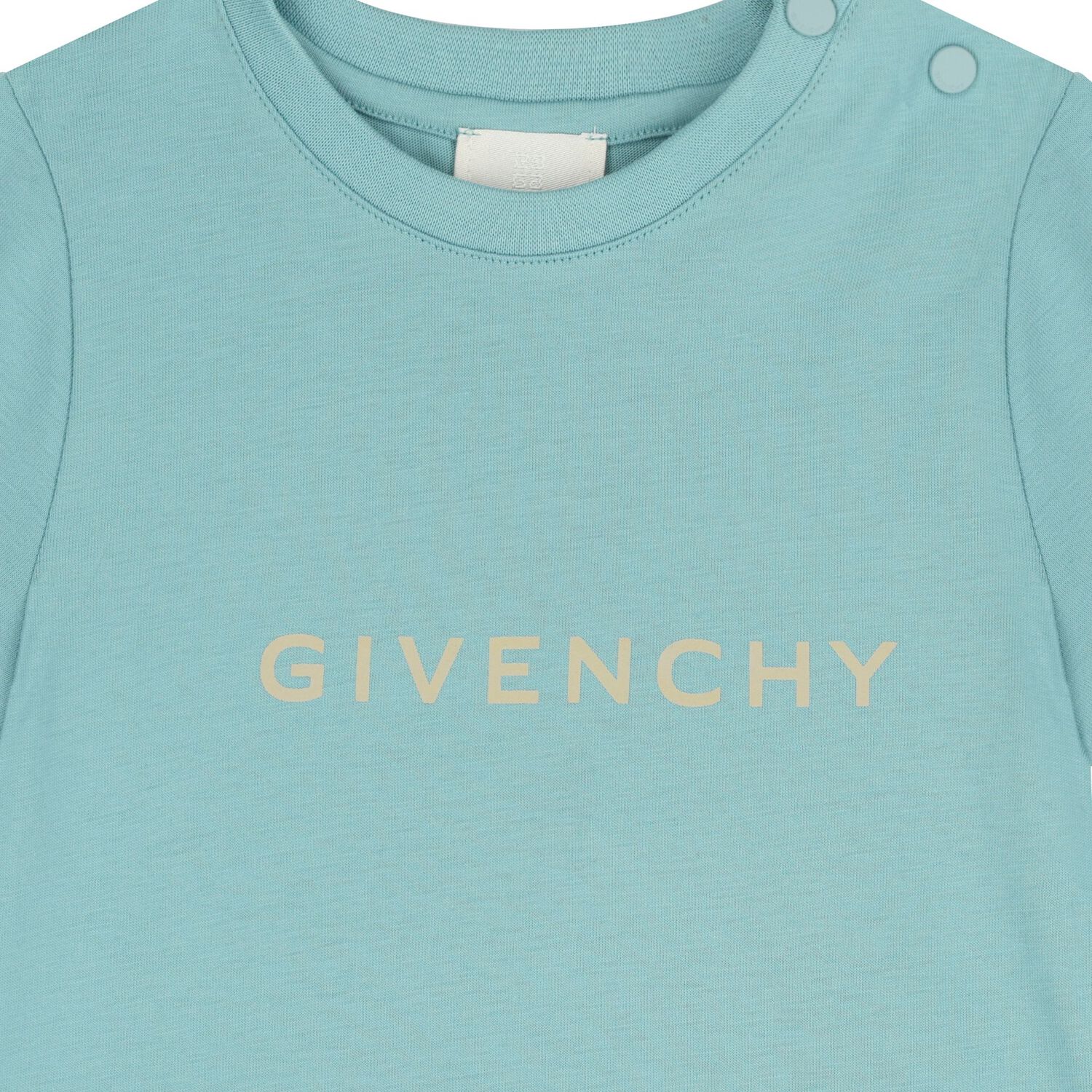 تيشيرت اولاد بالشعار باللون الازرق, 3, hi-res