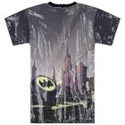 Girls Navy Blue Batman Embellished Dress, 1, hi-res