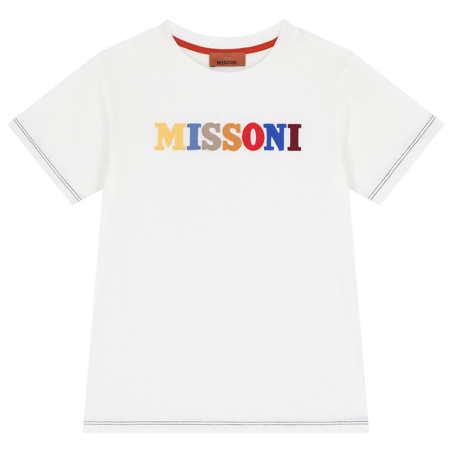 White Logo T-Shirt, 1, hi-res