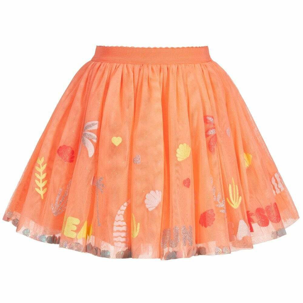 Orange cheap skirt kid