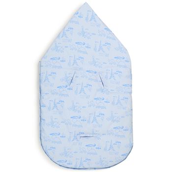 Baby Boys Blue Logo Nest