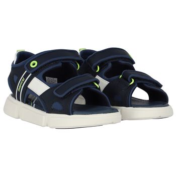 Boys Navy Blue Sandals