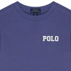 Boys Blue Logo Sweatshirt, 1, hi-res