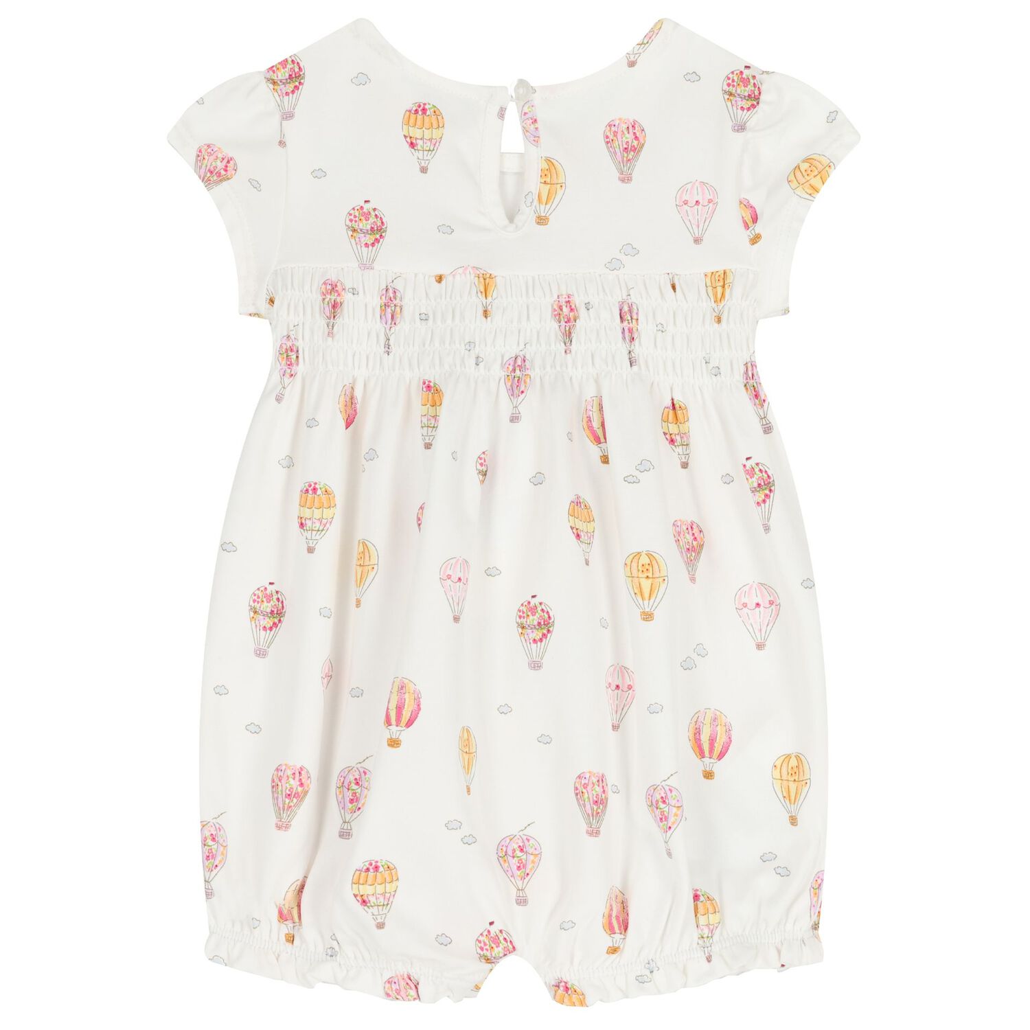 ملابس رضع باللونين الأصفر والأبيض (عبوة من قطعتين), 2, hi-res