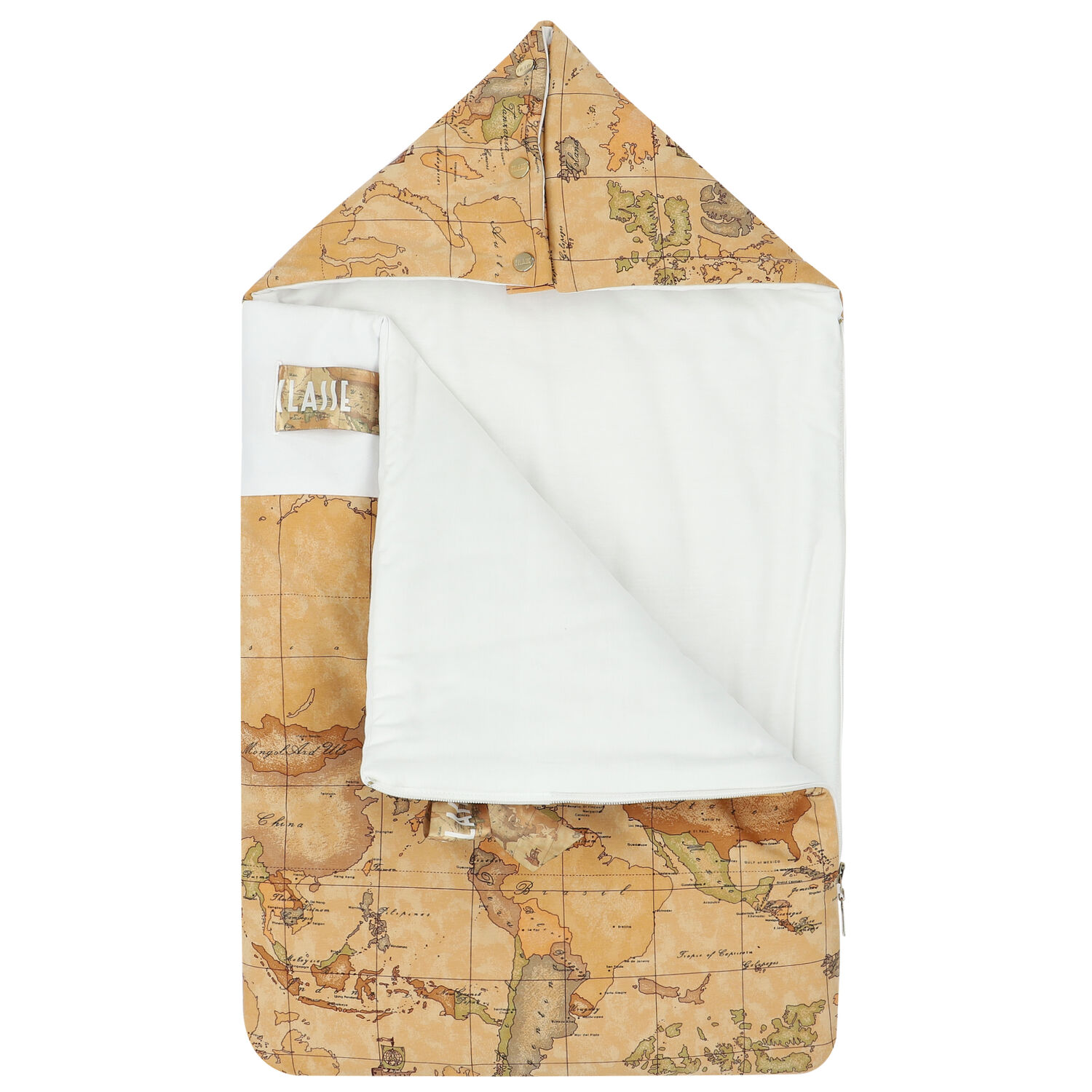 مدس بطبعة خريطة باللون البيج, 1, hi-res