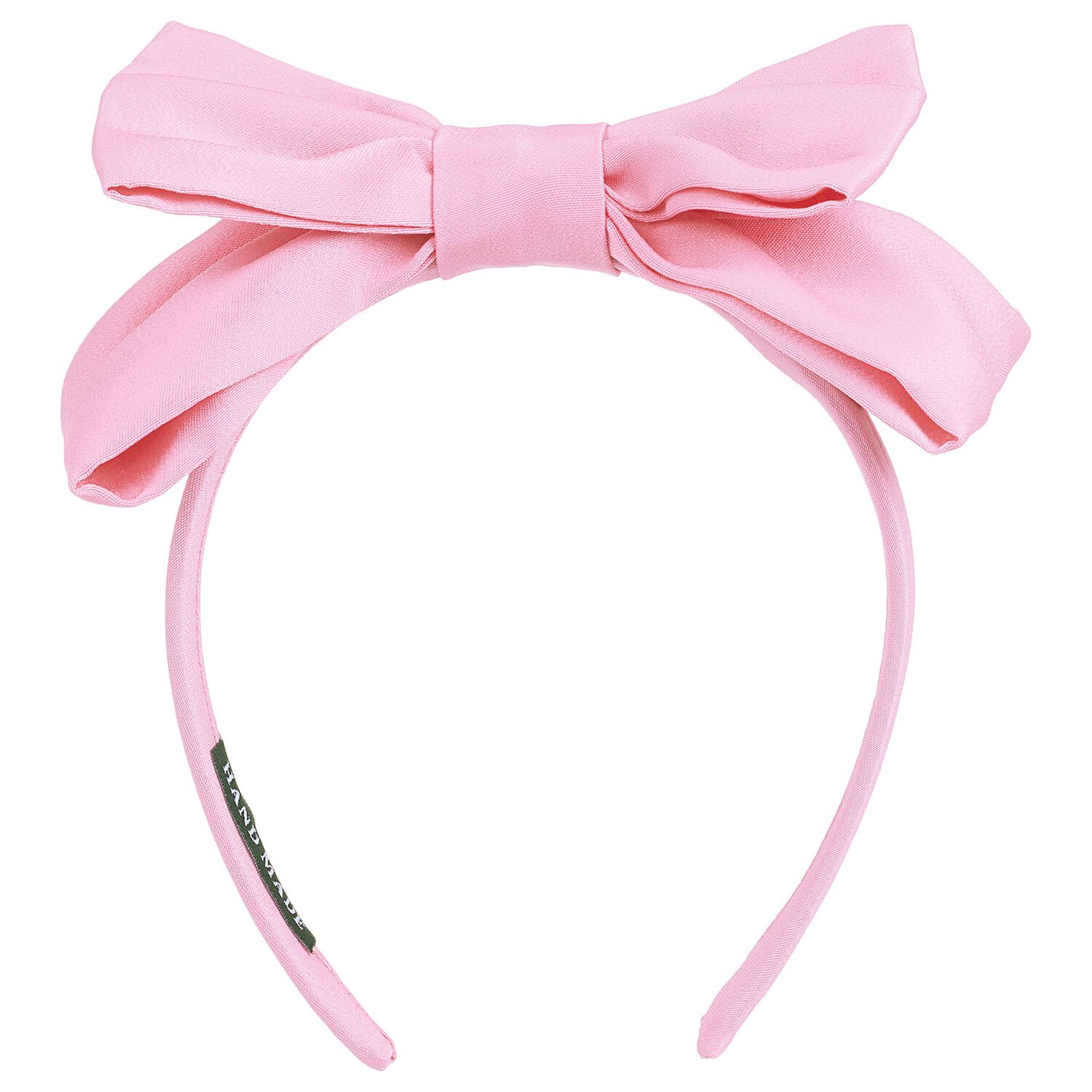 Girls Pink Bow Headband, 3, hi-res