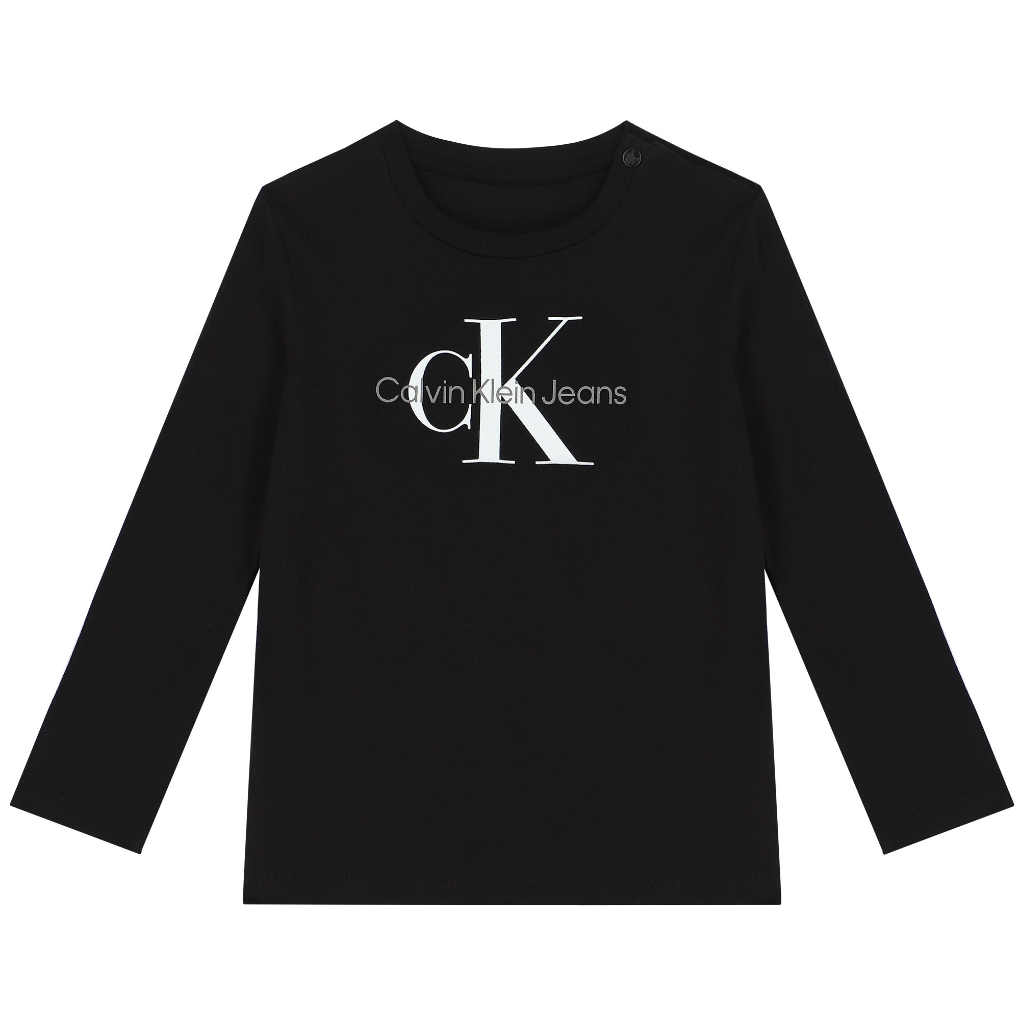 Calvin klein black new arrivals long sleeve top