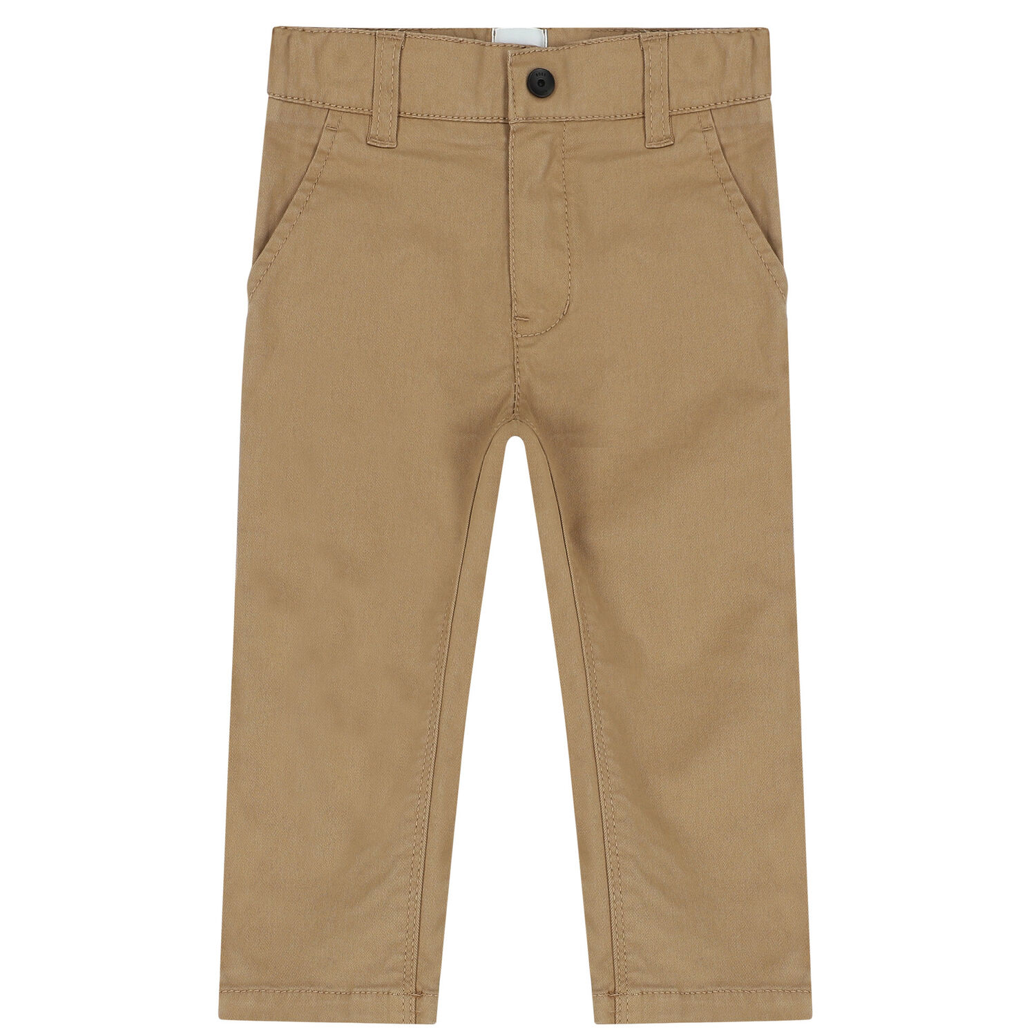 Younger Boys Beige Chino Trousers, 1, hi-res image number null