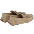 Boys Beige Suede Shoes, 2, hi-res