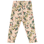 Younger Girls Pink Floral Trousers, 1, hi-res