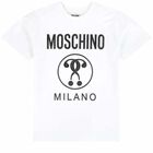 Boys White Logo T-Shirt, 2, hi-res