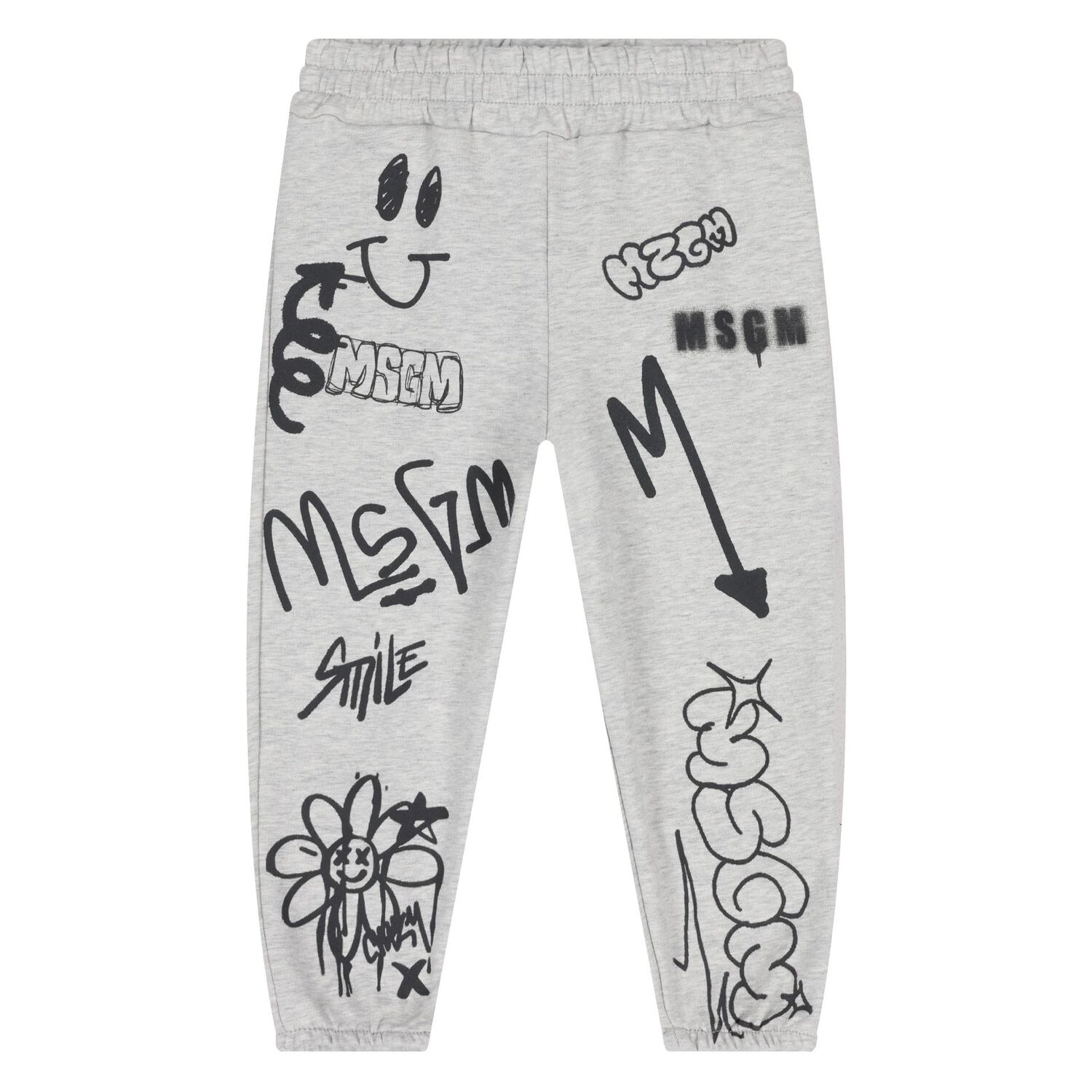 بدله رياضيه للاولاد بالشعار باللون الرمادى , 1, hi-res