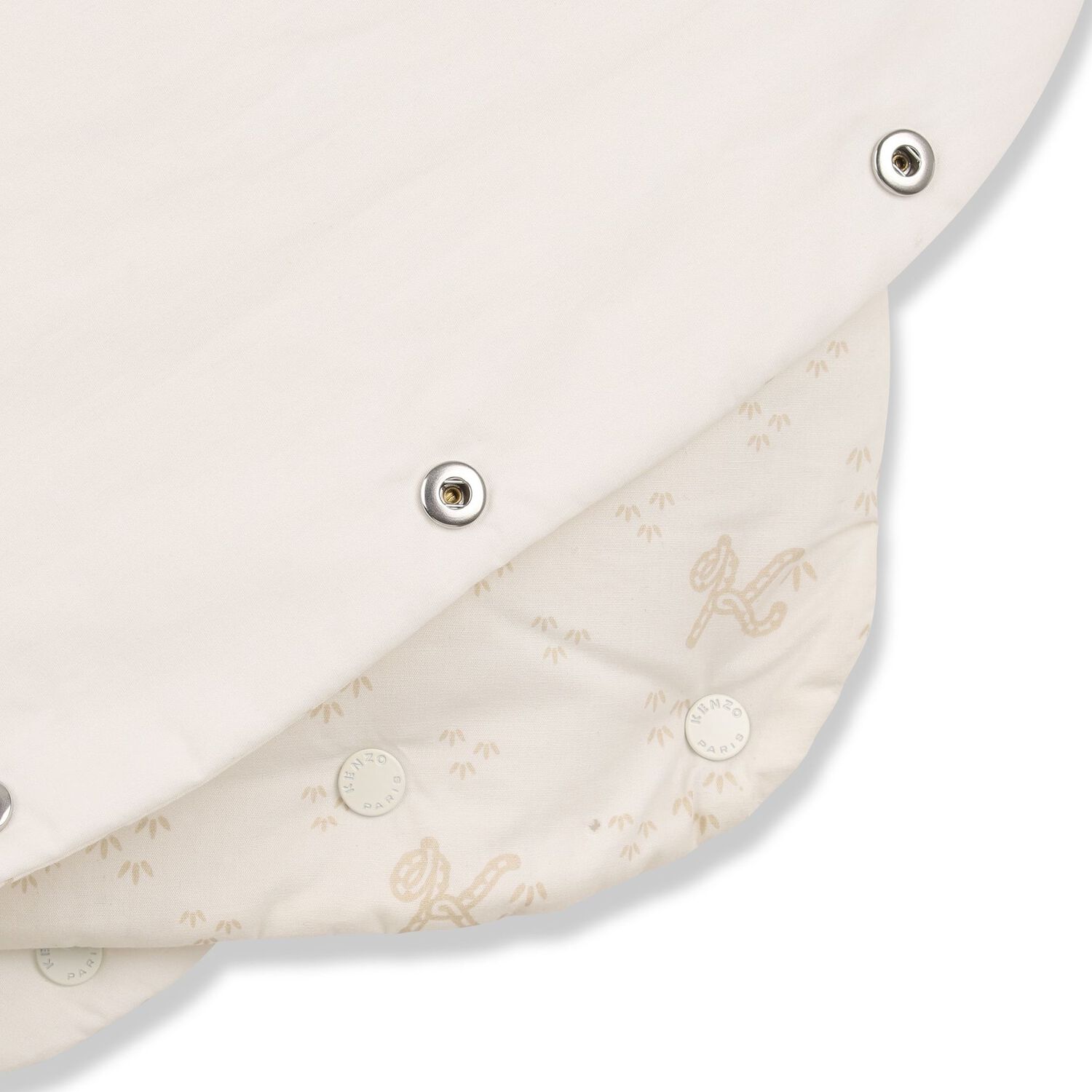 Ivory & Beige Tiger Logo Baby Nest, 1, hi-res