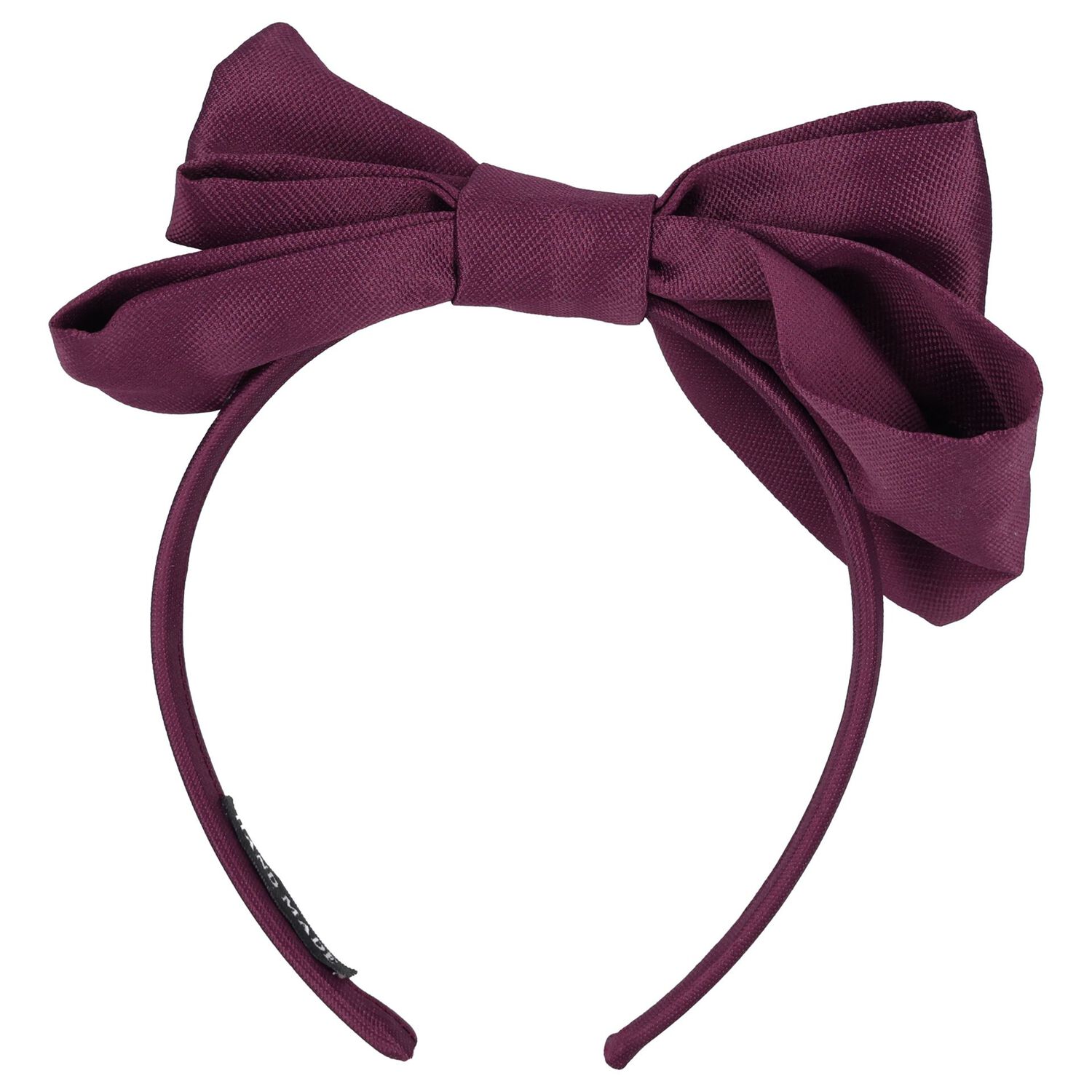 Girls Purple Bow Headband, 2, hi-res image number null