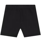 Black Logo Shorts, 2, hi-res