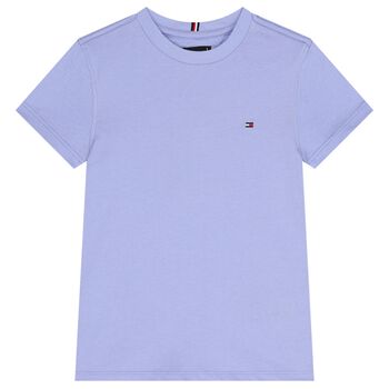 Boys Purple Logo T-Shirt