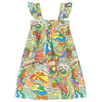 Girls Multi-Colored Dress