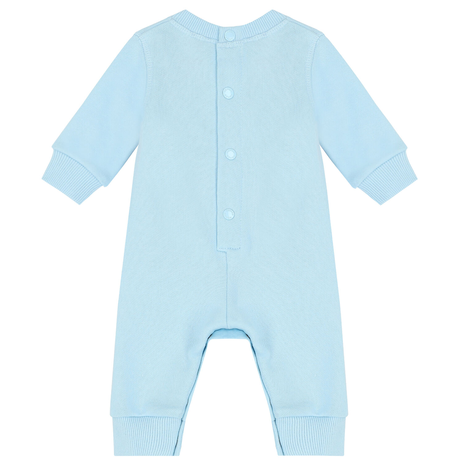 Baby Boys Blue Logo Babygrow, 1, hi-res image number null