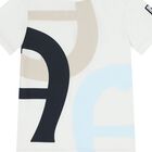 Boys White Logo T-Shirt, 1, hi-res