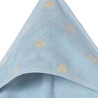 Baby Blue Hooded Towel, 1, hi-res