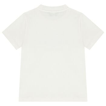 Boys White Medusa T-Shirt