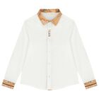 قميص للأولاد مع خريطة جغرافية باللون الأبيض, 1, hi-res