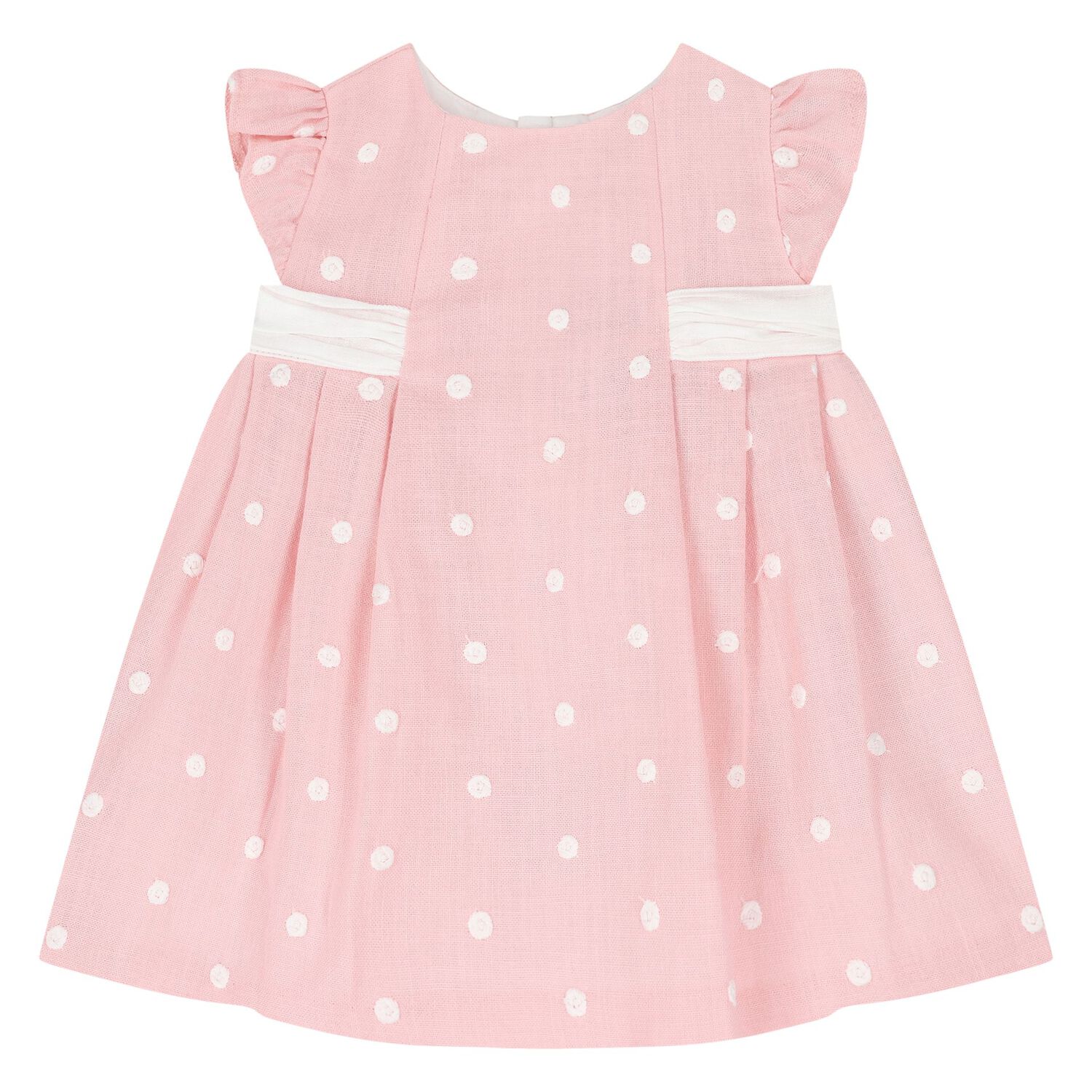 Baby Girls Pink & Ivory Dress Set, 1, hi-res image number null