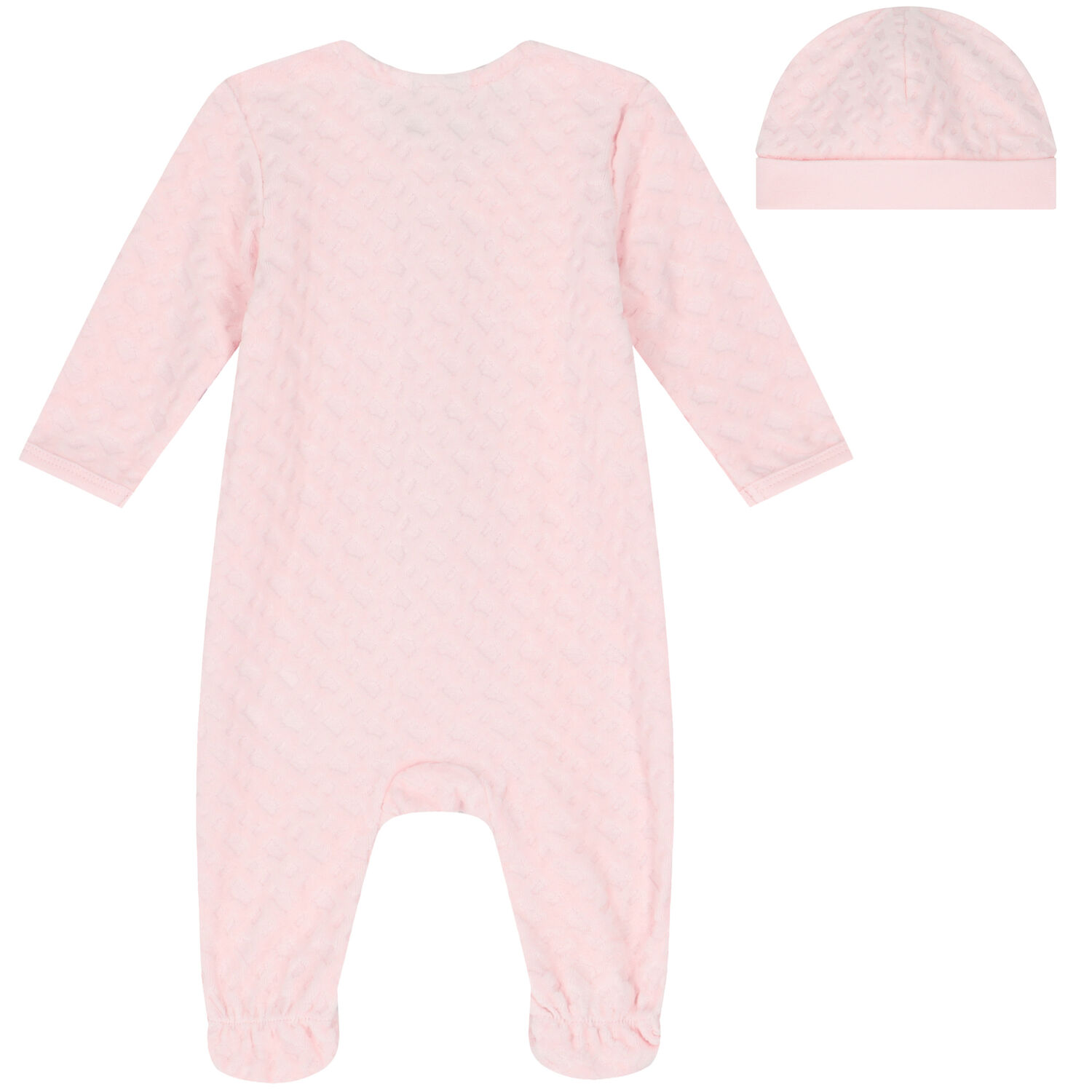 Baby Girls Pink Babygrow Gift Set, 3, hi-res