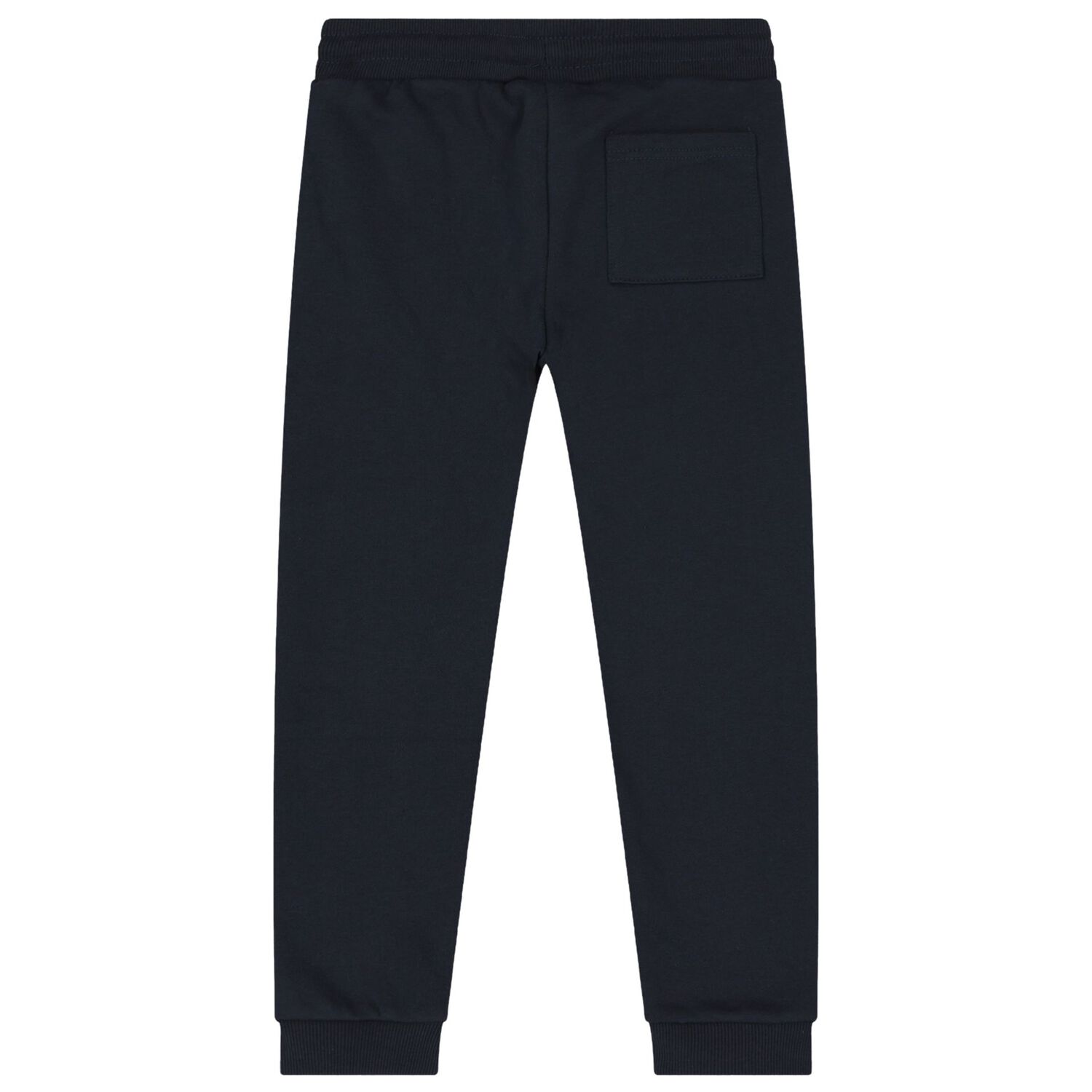 طقم بدلة رياضية أولاد بالشعار باللون الرمادي والأزرق ( 3قطع), 2, hi-res