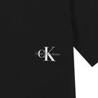 تيشيرت أولاد بالشعار باللون الأسود والبيج, 1, hi-res