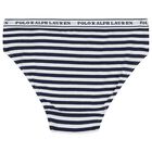 Girls White, Navy Blue & Red Bikini Brief ( 5-Pack ), 2, hi-res