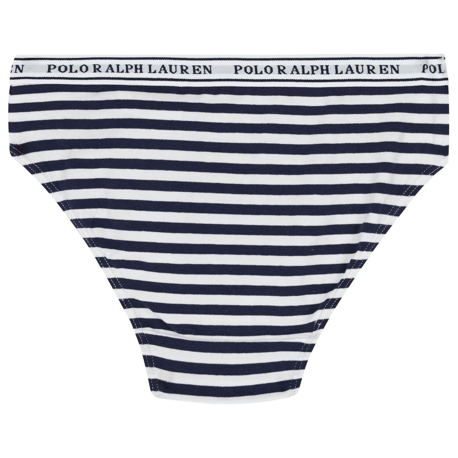 Girls White, Navy Blue & Red Bikini Brief ( 5-Pack ), 2, hi-res