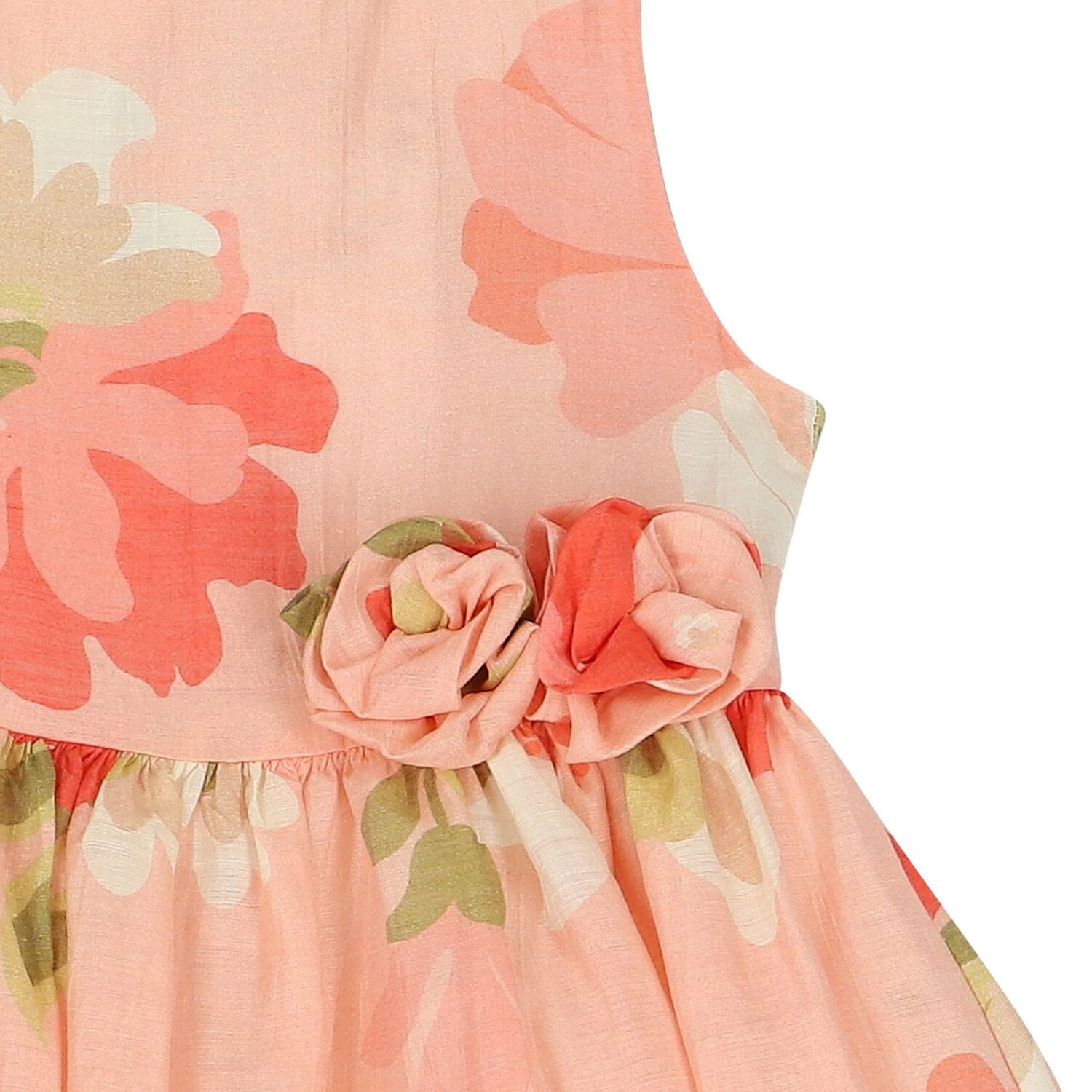 Girls Pink Floral Dress, 1, hi-res image number null