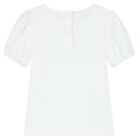 تيشيرت بنات باللون الأبيض, 1, hi-res