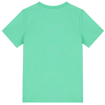 Boys Green Logo T-Shirt