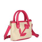 Girls Pink Flower Handbag (16cm), 2, hi-res