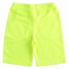 Boys Neon Green Jersey Shorts, 1, hi-res