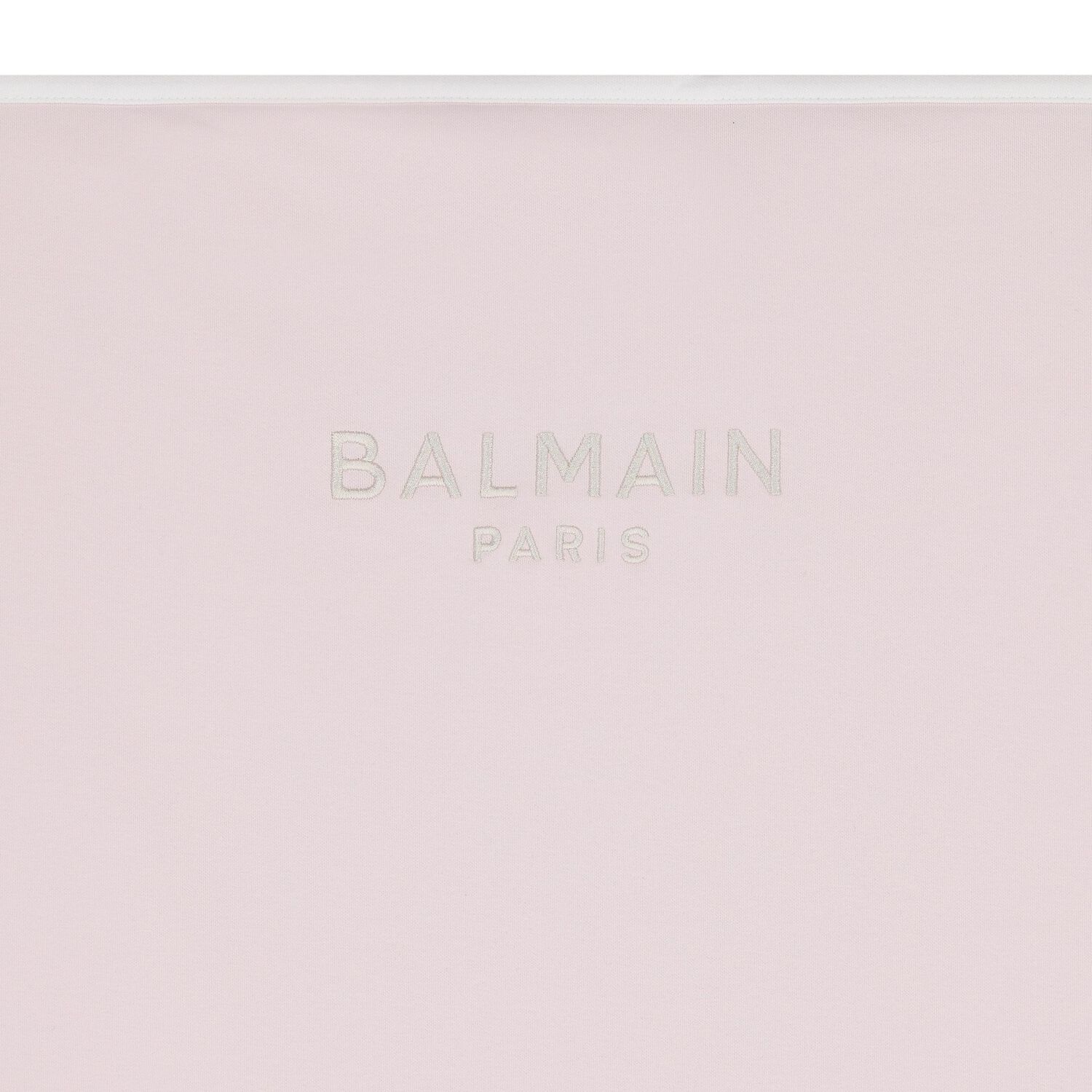 بطانية بشعار باللون وردي وعاجي للبنات , 2, hi-res