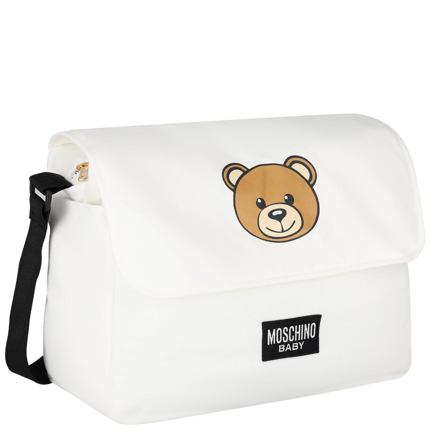 Ivory Teddy Bear Baby Changing Bag, 1, hi-res image number null