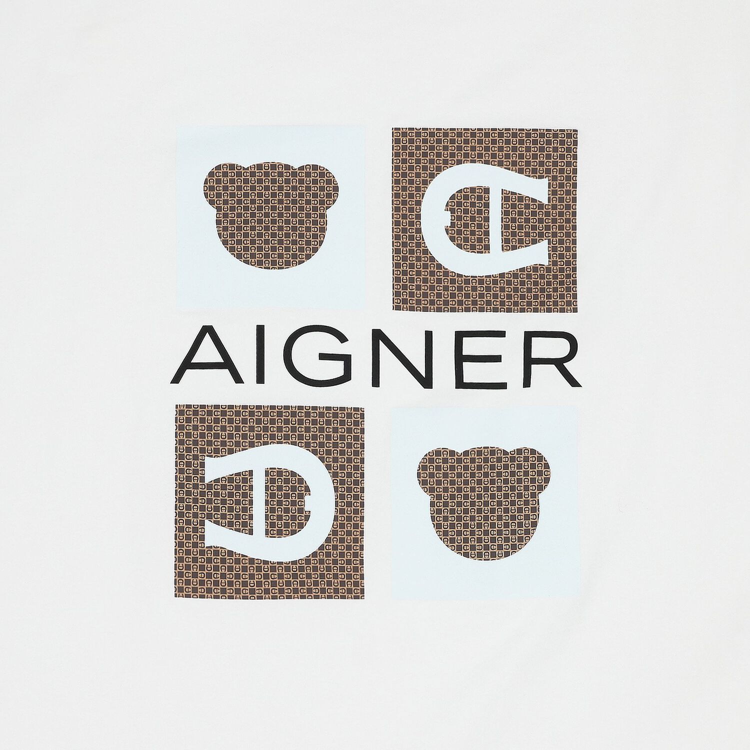 بطانية بالشعار باللون الأبيض و الازرق للأولاد, 1, hi-res